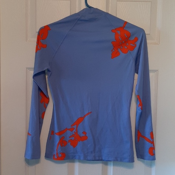 TORY BURCH RASH GUARD SWIM TOP - Picture 2 of 5